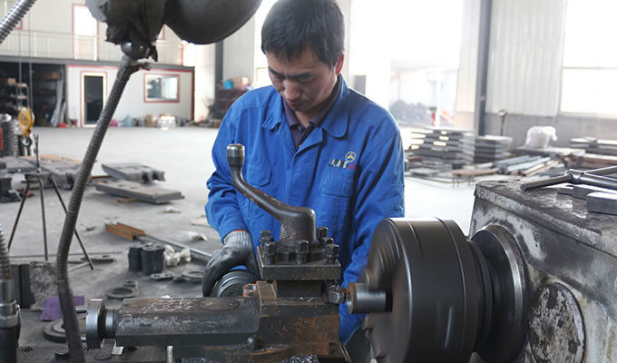 Hebei Jinguang Packing Machine CO.,LTD สายการผลิตของโรงงาน