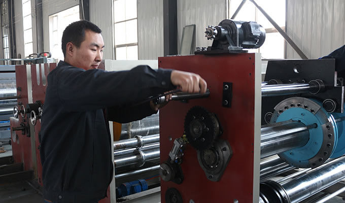 Hebei Jinguang Packing Machine CO.,LTD สายการผลิตของโรงงาน