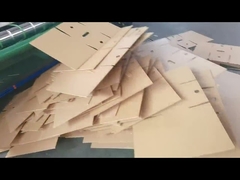 เครื่องจักรวางซ้อนและตัดแบบหมุนกล่องอัตโนมัติ