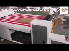 เครื่องบรรจุกล่องอัตโนมัติเครื่องแบ่งช่องกล่องสำหรับกระดาษลูกฟูก