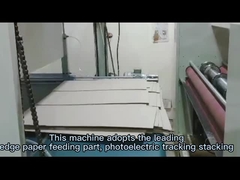 KSPack เครื่องตัดกระดาษลูกฟูกแบบใบมีดบางและกระดาษแข็งสีขาว 1800mm-2600mm เครื่องความเร็วสูง