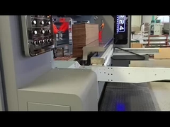 เครื่องทํากล่องพีซซ่าที่สามารถปรับแต่งได้ พร้อมพิมพ์ 1-5 สีและกล่องพิมพ์ 300-800 มม