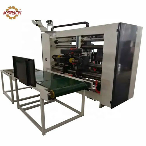 KS-2800 Double Pieces Carton Box Stitching Machine1 - 2 Servo Motor