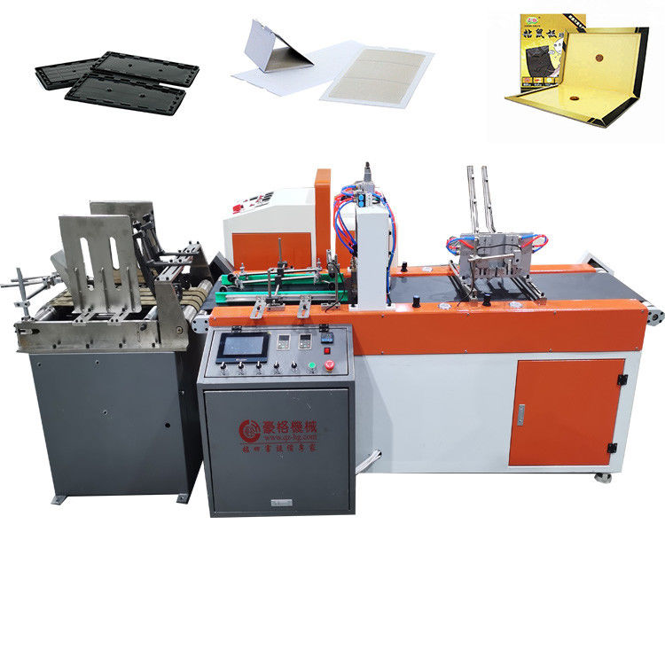 Can Be Adjusted Coat Glue Quantity mouse glue trap board making machine providing Product Size As Customers Requirement handling