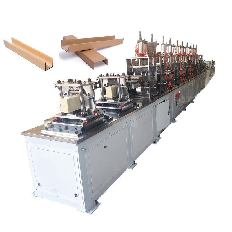 Paper U Channel Machine Cardboard U Shape Craft Paper Edge Protector Paper Corner Board Making Machine