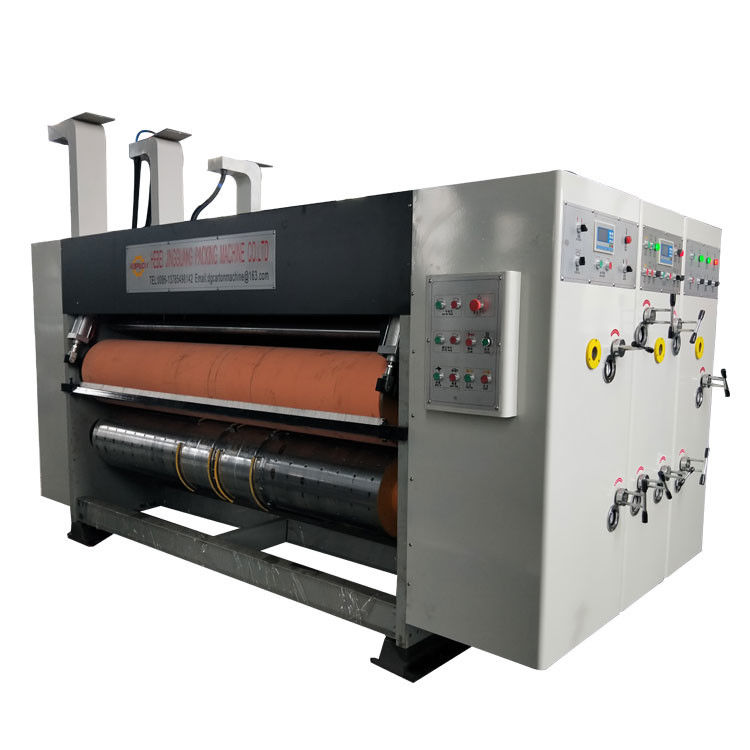 Fullautomatic Plc Carton Box Die Cutting Machine Printer Slotter Forming